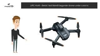 JJRC H106 mini drone  Bedst i test blandt droner under 1000 kr 🏆 [upl. by Amersham153]