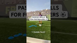 Passing Drills ⚽️youtubeshorts soccerskills football soccerchallenge fyp foryou [upl. by Eugenides685]