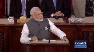 Indian Prime Minister Narendra Modi addresses Joint Meeting of Congress – FULL SPEECH CSPAN [upl. by Onnem]