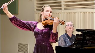 Violin Recital of 14 year old Karolina Protsenko  Mendelssohn Violin Concerto 1st mov [upl. by Akins34]