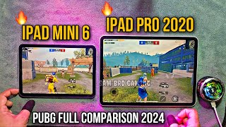 iPad Mini 6 Vs iPad Pro 2020 PUBG Full Comparison in 2024  Electro sam [upl. by Feldt]