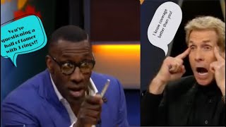 Skip Bayless and Shannon Sharpe Most Heated Moments 😡🤬 Part I [upl. by Yunick]