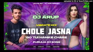 Chole Jasna Go Tui Hamke Chare Purulia Dj Song Tapori Dance Vibrate Mix Dj Arup Indrabil [upl. by Birmingham]