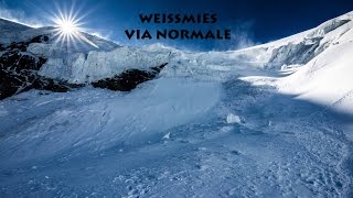 Weissmies 4027mt Via normale 4000 da fare in giornata [upl. by Screens]