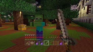 Minecraft Xbox  Halloween Hunger Games  Bone Yard [upl. by Crisey]