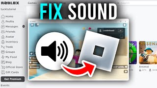 How To Fix Roblox Audio Not Working  Full Guide [upl. by Aserret]