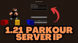 Minecraft 121 Parkour Server IP Address [upl. by Raeann579]