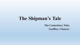 The Shipmans Tale From Geoffrey Chaucers quotThe Canterbury Talesquot Summary [upl. by Zacharias]