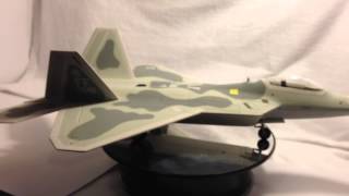 FRANKLIN MINT DIE CAST F22 RAPTOR [upl. by Spada]