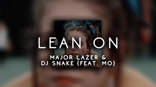 Major Lazer amp DJ Snake  Lean On ft MØ TMass Remix [upl. by Opaline293]