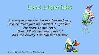 ♥♣♥ Love Limericks  Example Limerick Poems ♥♣♥ [upl. by Gradeigh204]