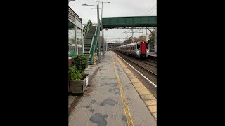 Class 197 Double Passing Sandbach 3112024 [upl. by Wilkens458]