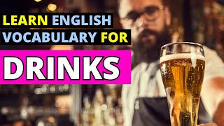 Beverage Bonanza Master 45 Drink Names in English  From Coffees to Cocktails [upl. by Cly]