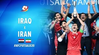 Iraq 0 VS 2 Iran  Highlight Final AFC U20 Futsal Championship 2017 [upl. by Waligore544]