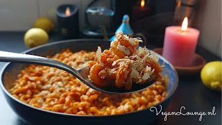 Budget macaroni recept met huisgemaakte geroosterde rode paprika saus🌶️🍝😋 [upl. by Gaul]