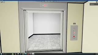 Montgomery Hydraulic Elevator JCPenney Leoville Robloxia [upl. by Youngman]