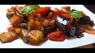 Caponata di Melanzane Ricetta Siciliana [upl. by Kotz]