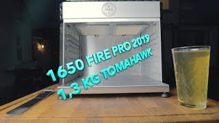 1650 fire pro 2019 Oberhitzegrill  unboxing und review [upl. by Bartholomew]