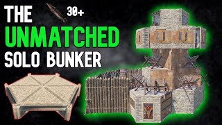 THE UNMATCHED SOLO BUNKER Rust Base Design 2022 [upl. by Ardussi698]