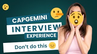 Capgemini Interview Questions 2024 [upl. by Aihsined116]