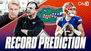 Florida Gators 2024 Record Prediction  Can Billy Napier Graham Mertz Push For Bowl Berth [upl. by Nyrat]