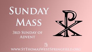 Sunday Mass December 15 2024 [upl. by Nyvets775]