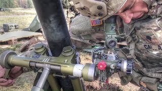 Livefire Mortar Range M252A1 81mm Mortar System [upl. by Alberta]