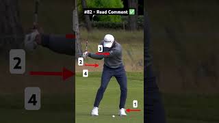 Golf Swing Basics Slow Motion Iron [upl. by Oznole]