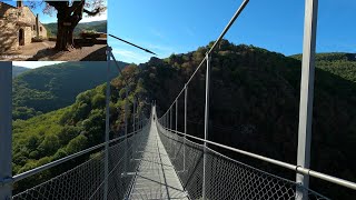 Passerelle de Mazamet et Village dHautpoul [upl. by Leffert]