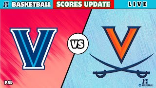 Villanova vs Virginia  NCAA Mens Basketball 2024  Basketball Live Score Update today [upl. by Ennovahc]