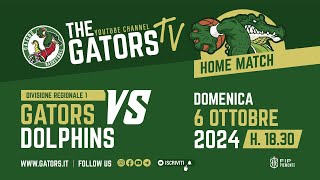 DIVISIONE REGIONALE 1 Gators VS I Delfini LIVE [upl. by Idorb]