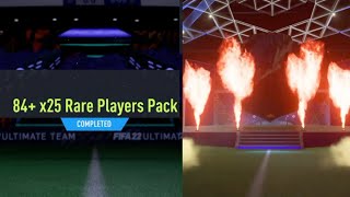 FIFA 22 NEW 84 x25 TOTS SWAPS PACK SBC COMPLETE [upl. by Ninnahc781]