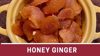 How to Make Candied Ginger with Honey  The Frugal Chef [upl. by Novahc]