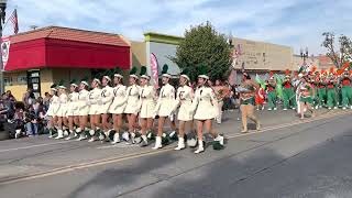 Porterville High School Panther Marching Band 2022 Veterans Day Parade 11112022 [upl. by Nnairek20]