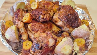 pollo al horno sin horno [upl. by Remington378]