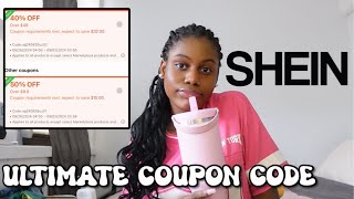 The Ultimate SHEIN Coupon Code List  active working amp updated shein discount codes 2024 [upl. by Alysoun764]