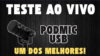 Rode Podmic USB  O Melhor Microfone Dinâmico [upl. by Suoivatnod441]