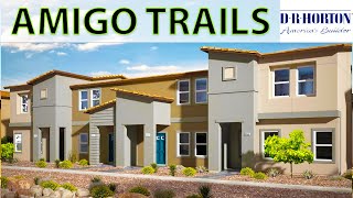 Most Affordable Townhomes in Las Vegas l Amigo Trails by DR Horton at Inspirada in Henderson [upl. by Arikahc]