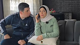 حمزه وسمر لما حماتي تزورنا وتنام عنا بالبيت [upl. by Padegs]