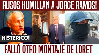 KARMA RUSOS HUMILLAN A JORGE RAMOS SE QUEDÓ HELADO FALLA NUEVO MONTAJE [upl. by Iene]