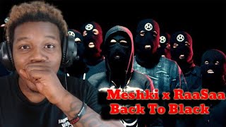 Meshki x RaaSaa  Back To Black Official Music Video 🔥🇮🇷🔥 REACTION [upl. by Dickey]