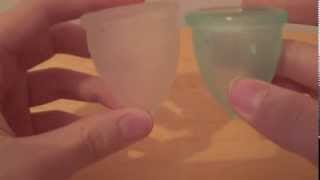 Ladycup vs Lunette menstrual cup [upl. by Babbie586]