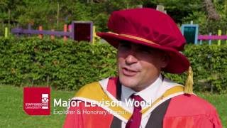 Levison Wood explorer honorary doctor backs the bid for StokeonTrents City of Culture [upl. by Plath]