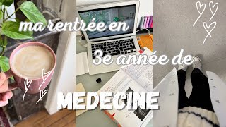 VLOG  ma rentrée en 3e année de médecine [upl. by Halilahk159]