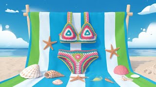 Ready for SUMMER with this Crochet Bikini [upl. by Meletius]