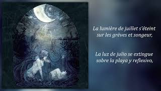 Alcest  Écailles de Lune Part I Traducción FrancésEspañol [upl. by Gord907]