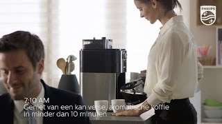 Philips Grind amp Brew Koffiezetapparaat  HD7765 [upl. by Hartwell]