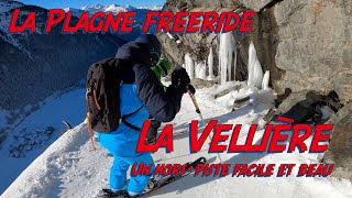 la Plagne Freeride la Vellière du ski hors piste facile et tellement beau [upl. by Odracir482]