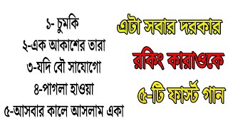 Bangla Karaoke Song With lyrics  Karaoke  Mithun Js [upl. by Aoniak]