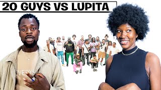 20 GUYS VS 1MODEL LUPITA [upl. by Neesay]